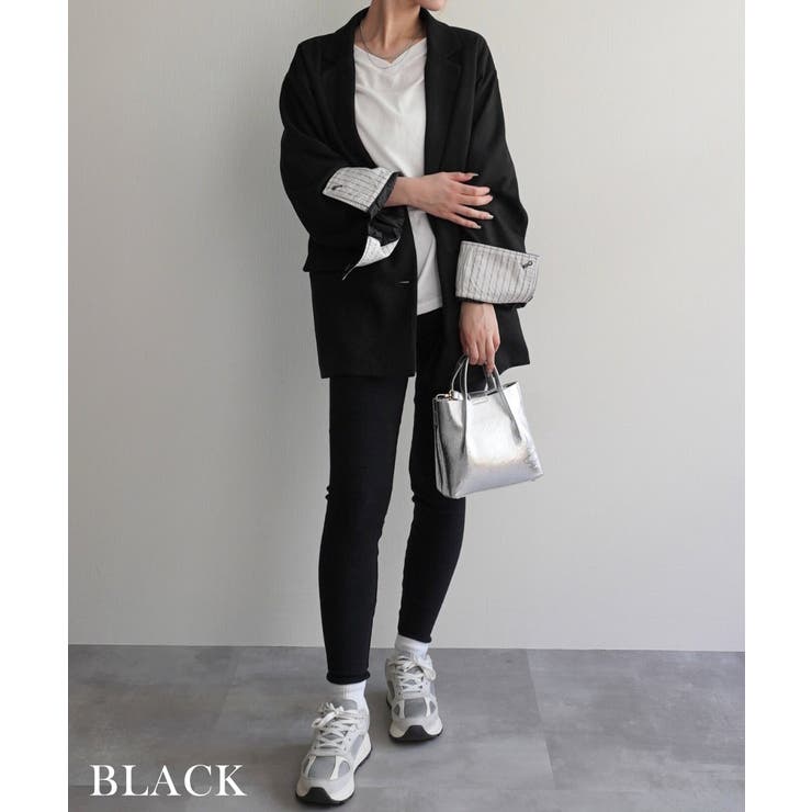 ストライプカフススエードジャケット Rashik アウター | BUYSENSE | 詳細画像10 