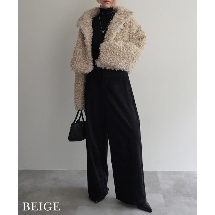 プードルファースタンドカラーブルゾン Rashik アウター | BUYSENSE | 詳細画像5 