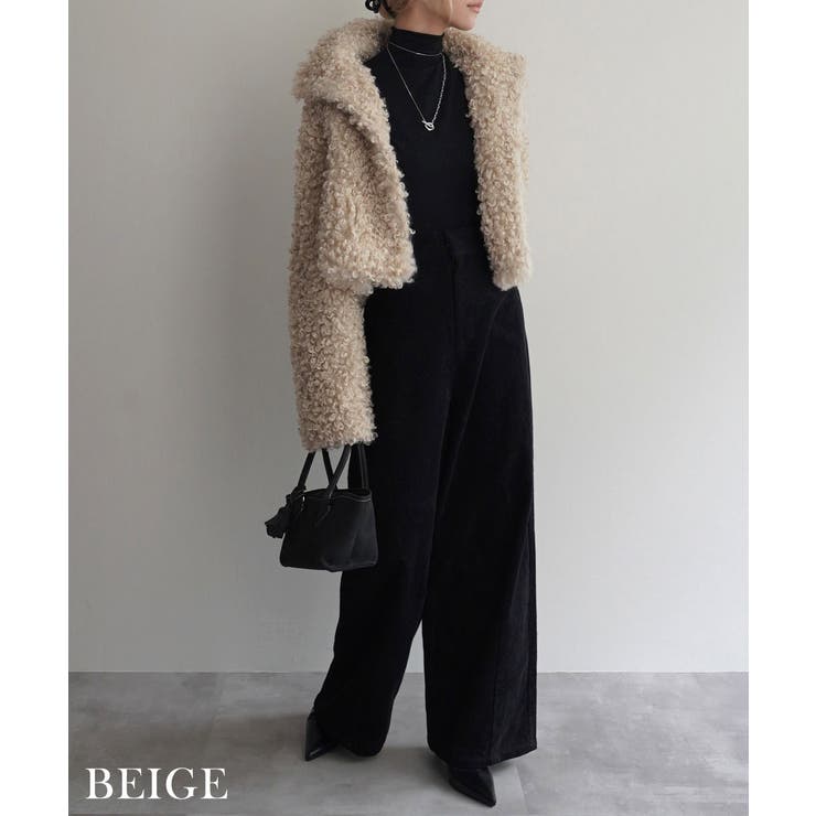 プードルファースタンドカラーブルゾン Rashik アウター | BUYSENSE | 詳細画像6 