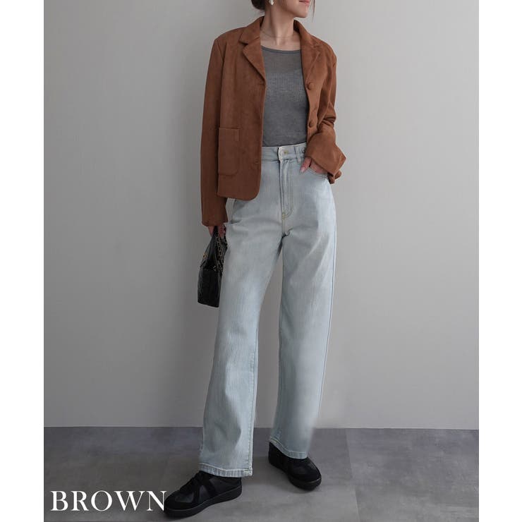 レトロスエード調ジャケット Rashik アウター | BUYSENSE | 詳細画像10 