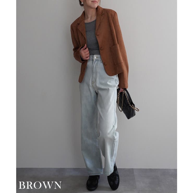 レトロスエード調ジャケット Rashik アウター | BUYSENSE | 詳細画像11 