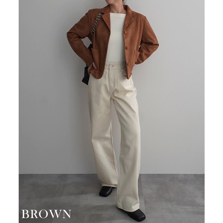 レトロスエード調ジャケット Rashik アウター | BUYSENSE | 詳細画像12 