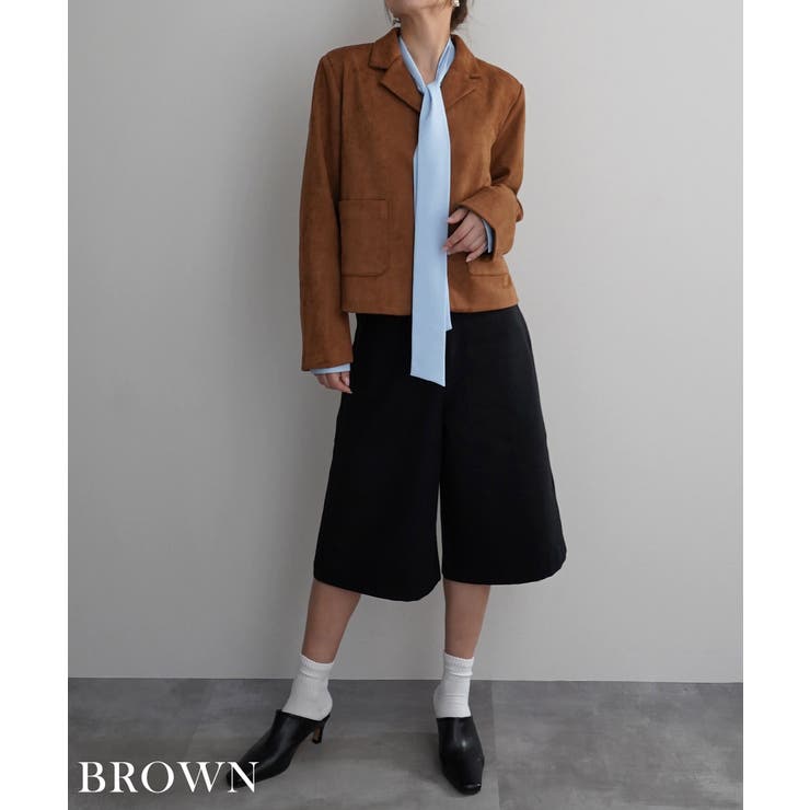 レトロスエード調ジャケット Rashik アウター | BUYSENSE | 詳細画像13 