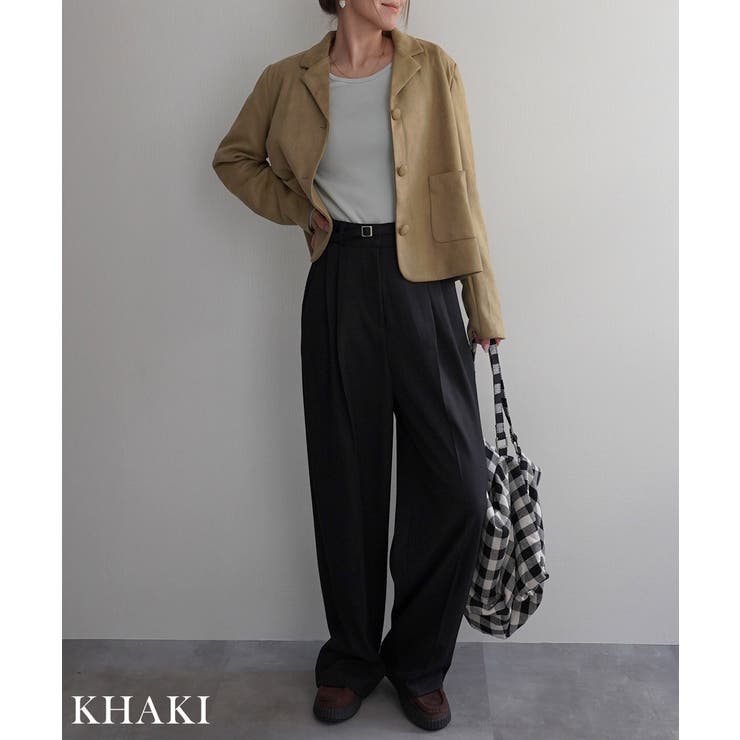 レトロスエード調ジャケット Rashik アウター | BUYSENSE | 詳細画像5 