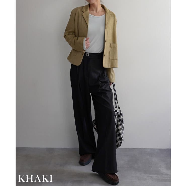 レトロスエード調ジャケット Rashik アウター | BUYSENSE | 詳細画像6 