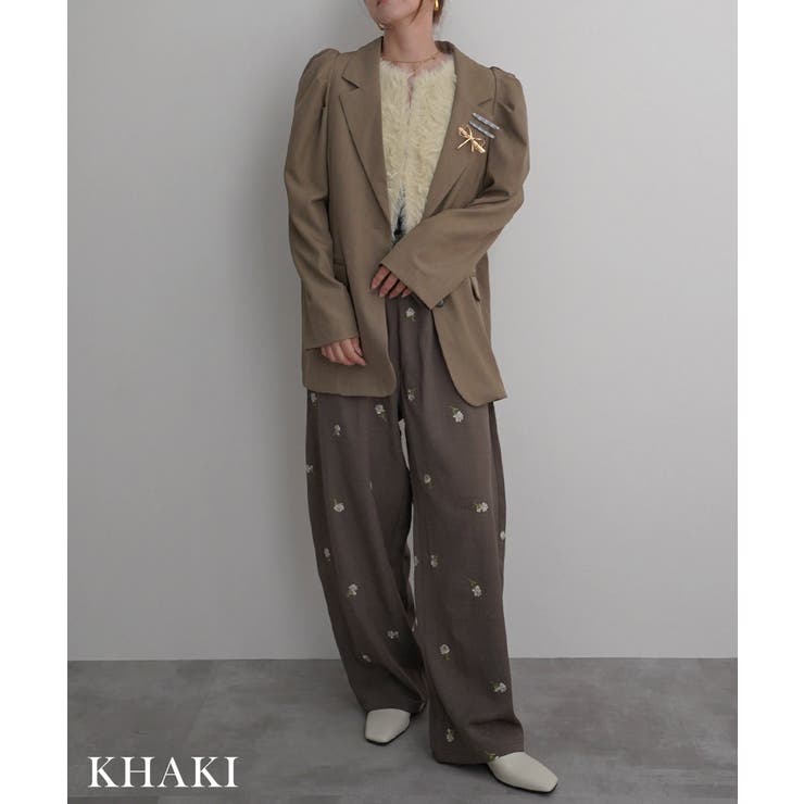 パワショルバックスリットジャケットRashik アウター 大人カジュアル | BUYSENSE | 詳細画像9 
