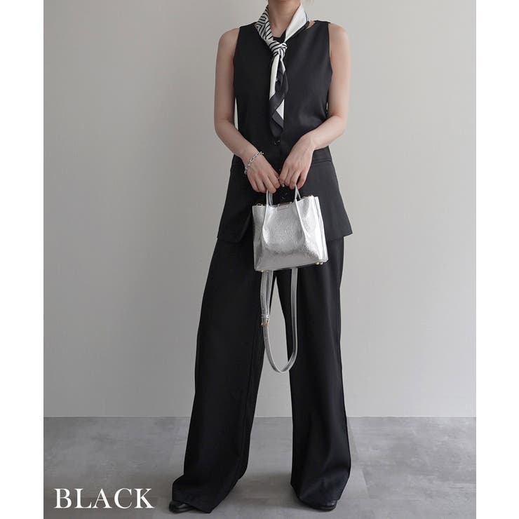ノーカラーベストセットアップRashik セットアップ 大人カジュアル | BUYSENSE | 詳細画像9 