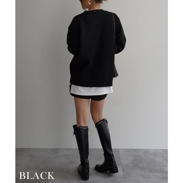 ニットショートパンツセットアップRashik セットアップ 大人カジュアル | BUYSENSE | 詳細画像9 