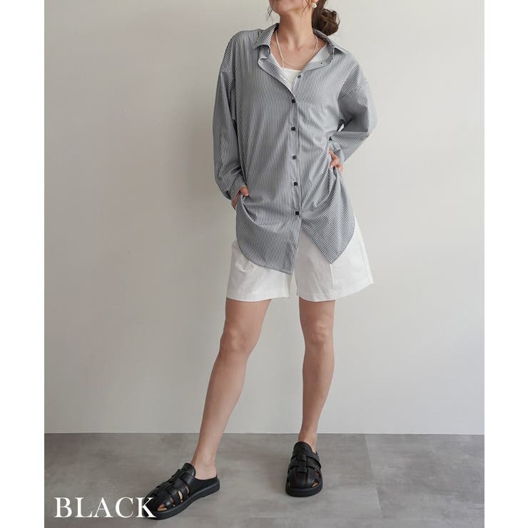 ラッシュガードルーズシャツRashik シャツ 大人カジュアル | BUYSENSE | 詳細画像7 