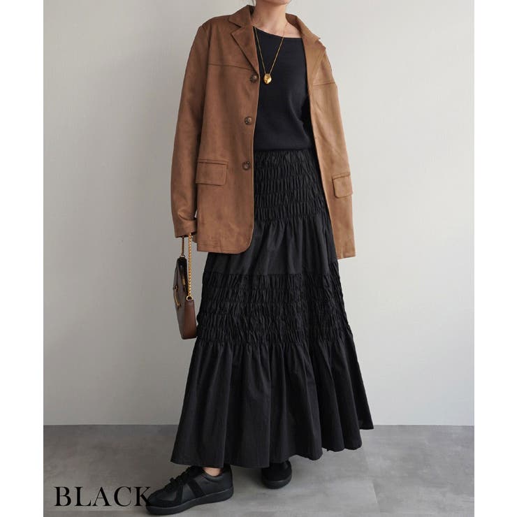 ギャザーフレアスカートRashik スカート 大人カジュアル | BUYSENSE | 詳細画像7 