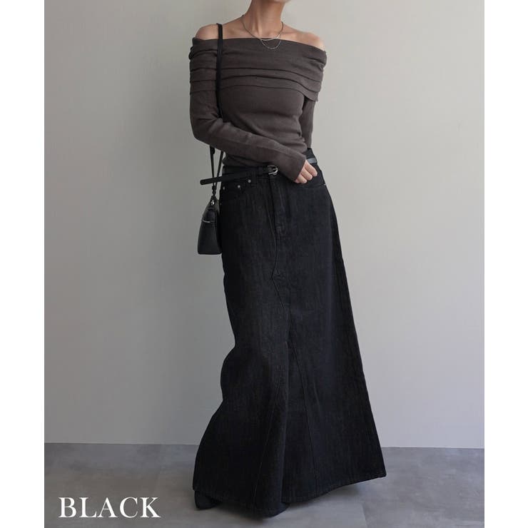 AラインフレアデニムスカートRashik スカート 大人カジュアル | BUYSENSE | 詳細画像18 