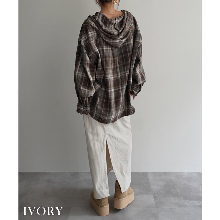 コーデュロイIラインスカートRashik スカート 大人カジュアル | BUYSENSE | 詳細画像6 