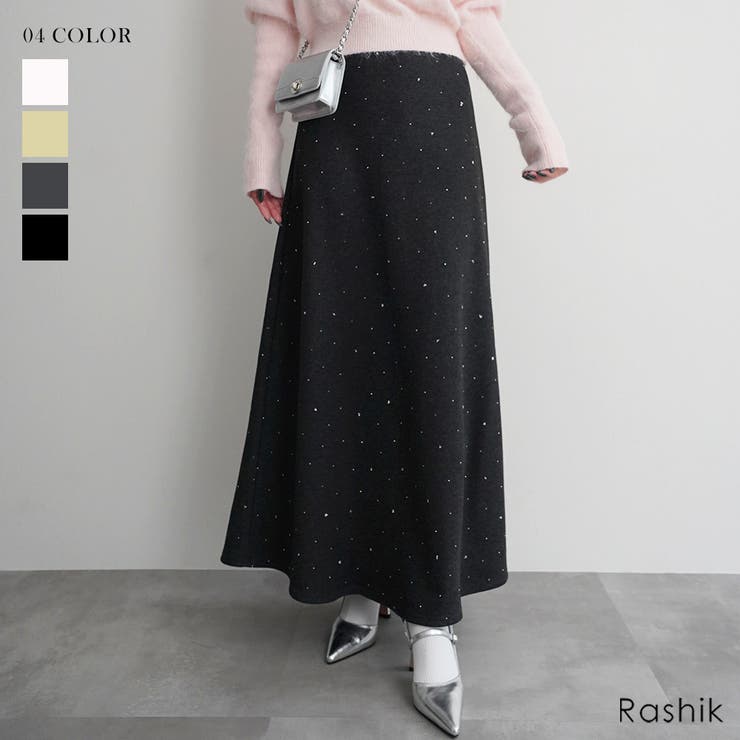 ラインストーンフレアスカートRashik スカート 大人カジュアル | BUYSENSE | 詳細画像1 
