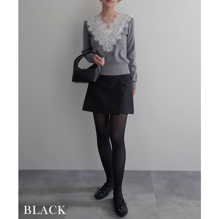 ラップミニスコートRashik スカート 大人カジュアル | BUYSENSE | 詳細画像11 