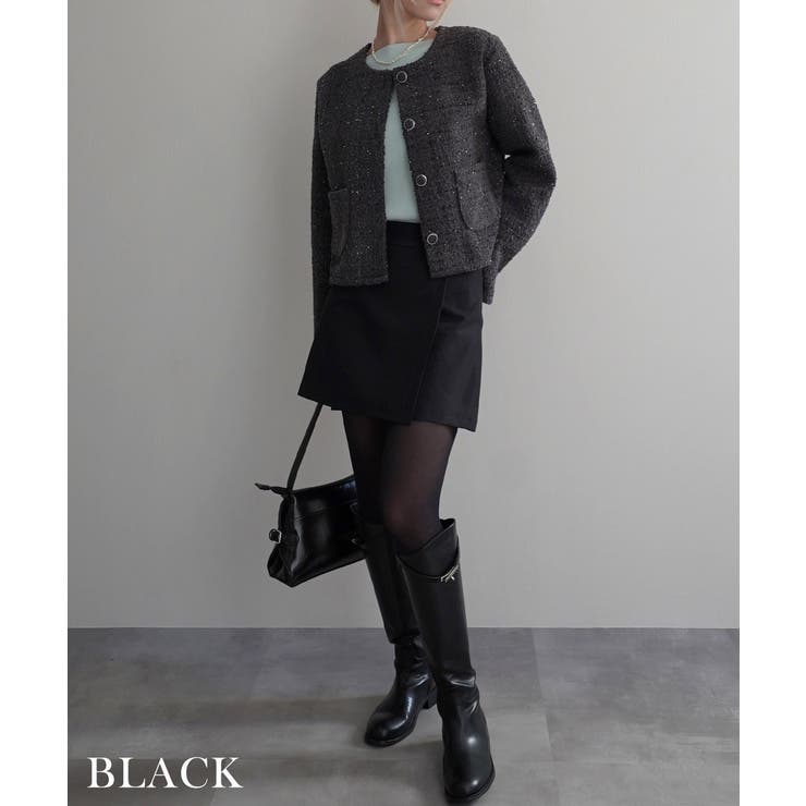 ラップミニスコートRashik スカート 大人カジュアル | BUYSENSE | 詳細画像12 