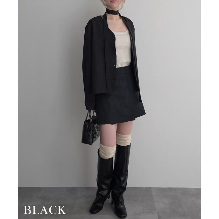 ラップミニスコートRashik スカート 大人カジュアル | BUYSENSE | 詳細画像14 