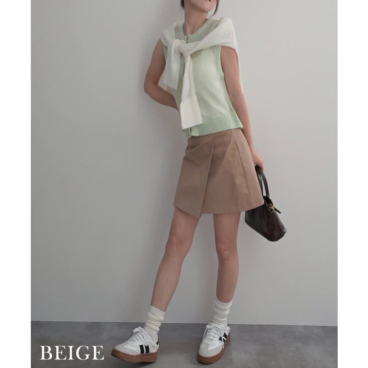 ラップミニスコートRashik スカート 大人カジュアル | BUYSENSE | 詳細画像7 