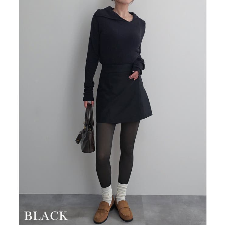ラップミニスコートRashik スカート 大人カジュアル | BUYSENSE | 詳細画像9 