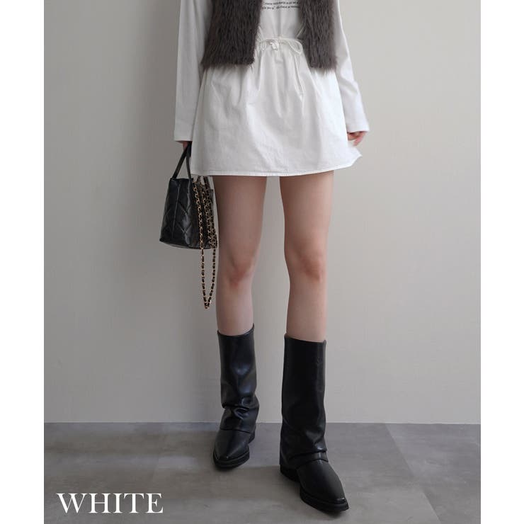 コットンフレアキュロットRashik スカート 大人カジュアル | BUYSENSE | 詳細画像4 