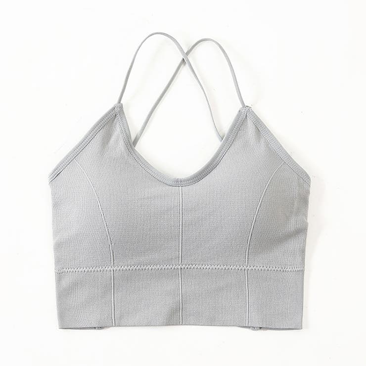 グレー | ブラトップ ナイトブラ インナーウェア やわらかクロスギャザーブラ | BUYSENSE