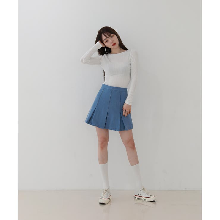 ユニークバックポイントツイストTシャツ | by muni:r | 詳細画像11 