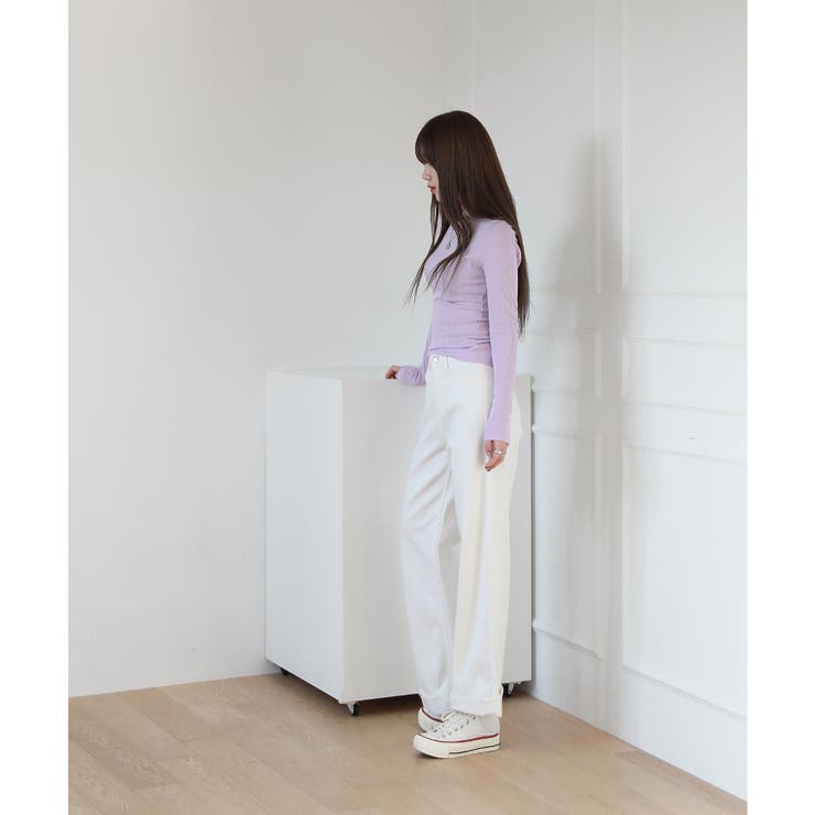 ユニークバックポイントツイストTシャツ | by muni:r | 詳細画像18 