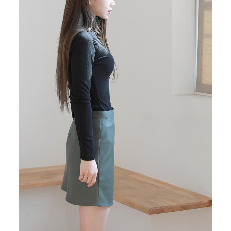 ユニークバックポイントツイストTシャツ | by muni:r | 詳細画像3 