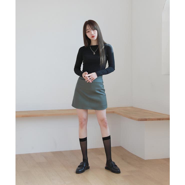 ユニークバックポイントツイストTシャツ | by muni:r | 詳細画像4 