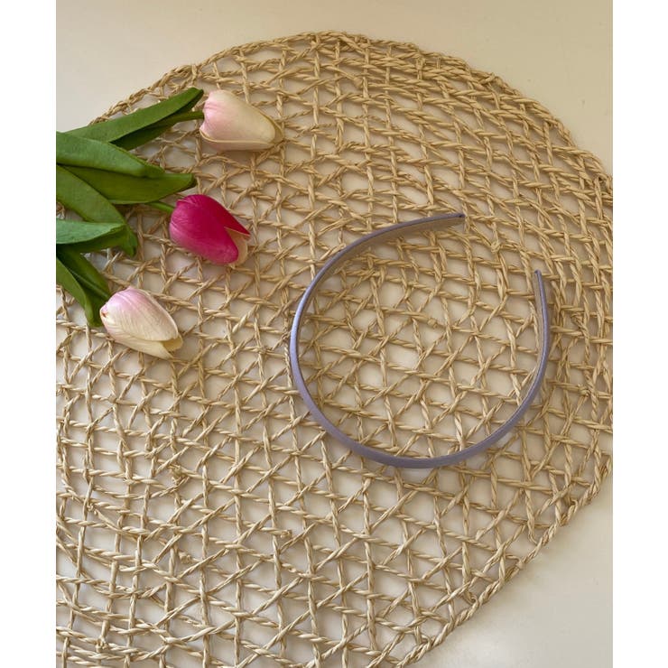 デイリーポイント 6カラーサテンヘアバンド | by muni:r | 詳細画像6 