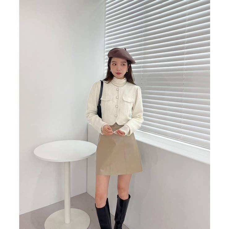 切開ディテールレザースカート | by muni:r | 詳細画像31 