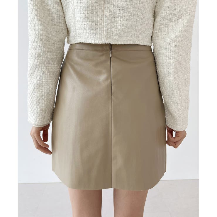 切開ディテールレザースカート | by muni:r | 詳細画像37 