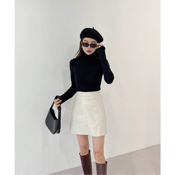 切開ディテールレザースカート | by muni:r | 詳細画像51 