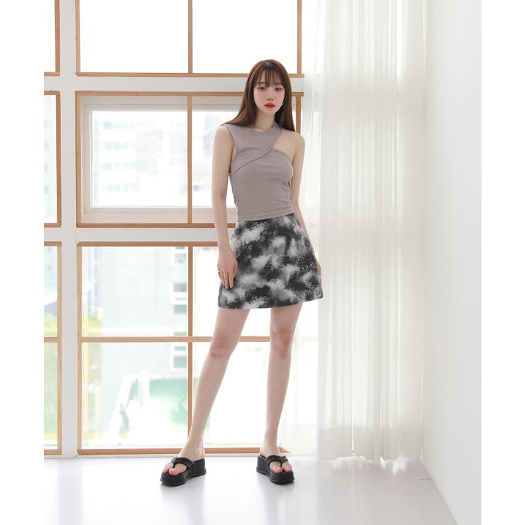 ユニーク/トレンディタイダイミニスカート | by muni:r | 詳細画像14 