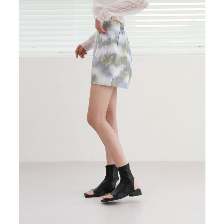 ユニーク/トレンディタイダイミニスカート | by muni:r | 詳細画像3 
