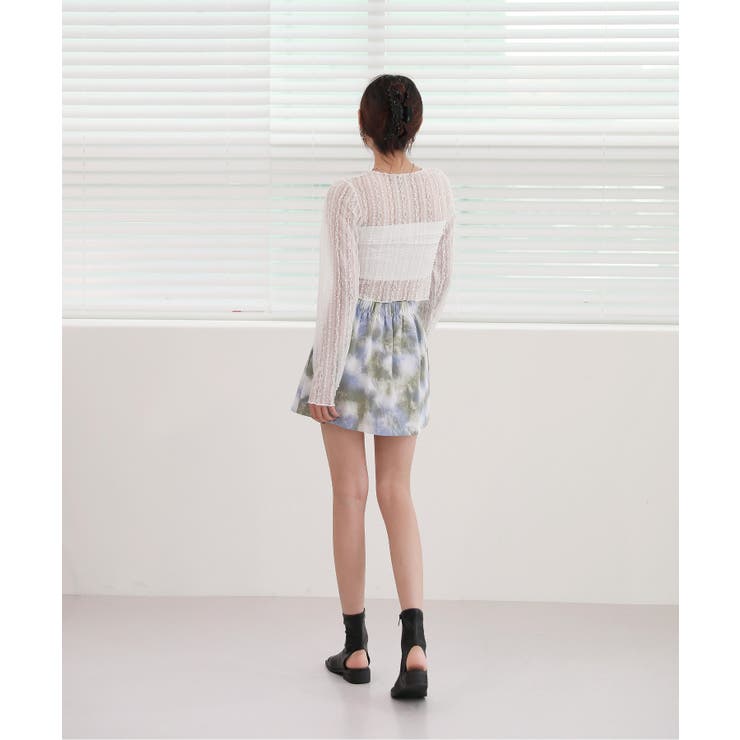 ユニーク/トレンディタイダイミニスカート | by muni:r | 詳細画像8 