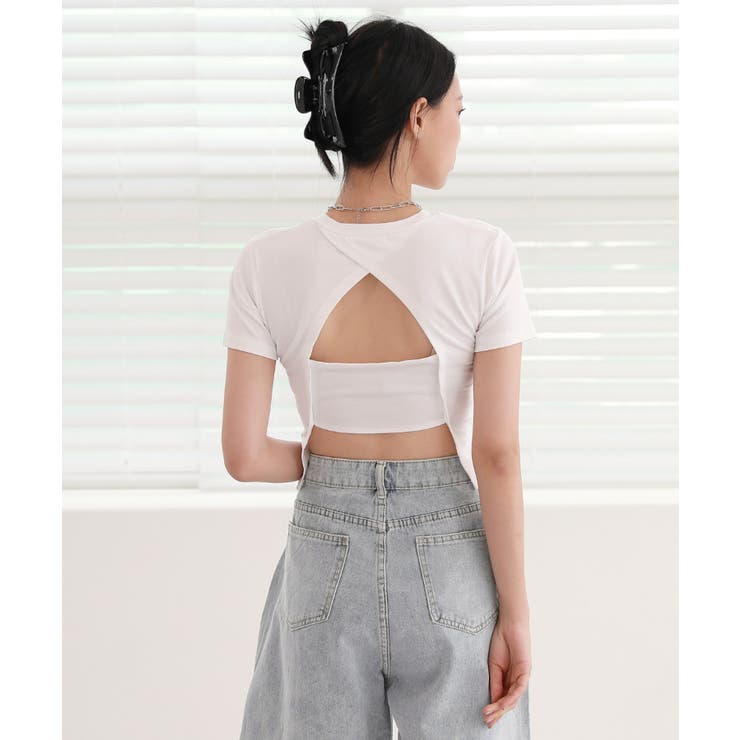 バックラインポイントTシャツ | by muni:r | 詳細画像1 