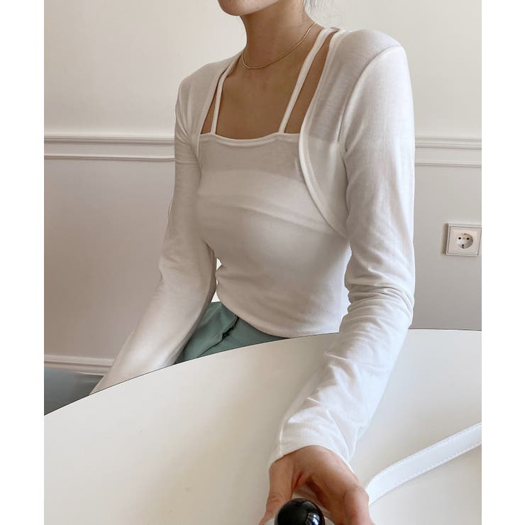 ユニークボレロキャミソール | by muni:r | 詳細画像2 