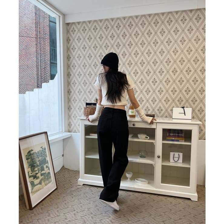 テリーVネックカラー半袖Tシャツ(ウォーマーSET) | by muni:r | 詳細画像12 