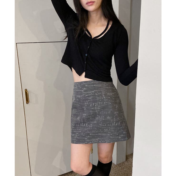 ユニークスリットポイント 長袖カーディガン | by muni:r | 詳細画像29 