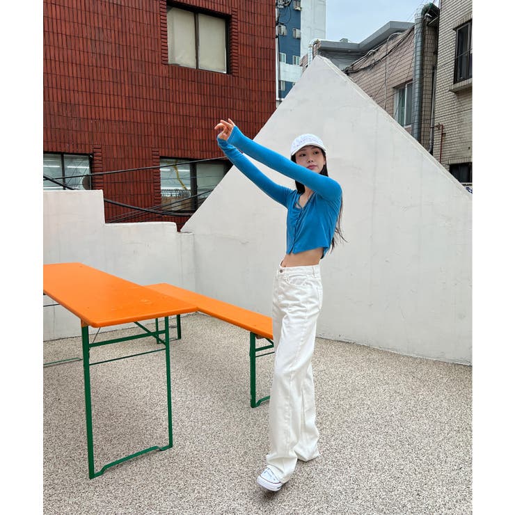 ユニークスリットポイント 長袖カーディガン | by muni:r | 詳細画像59 