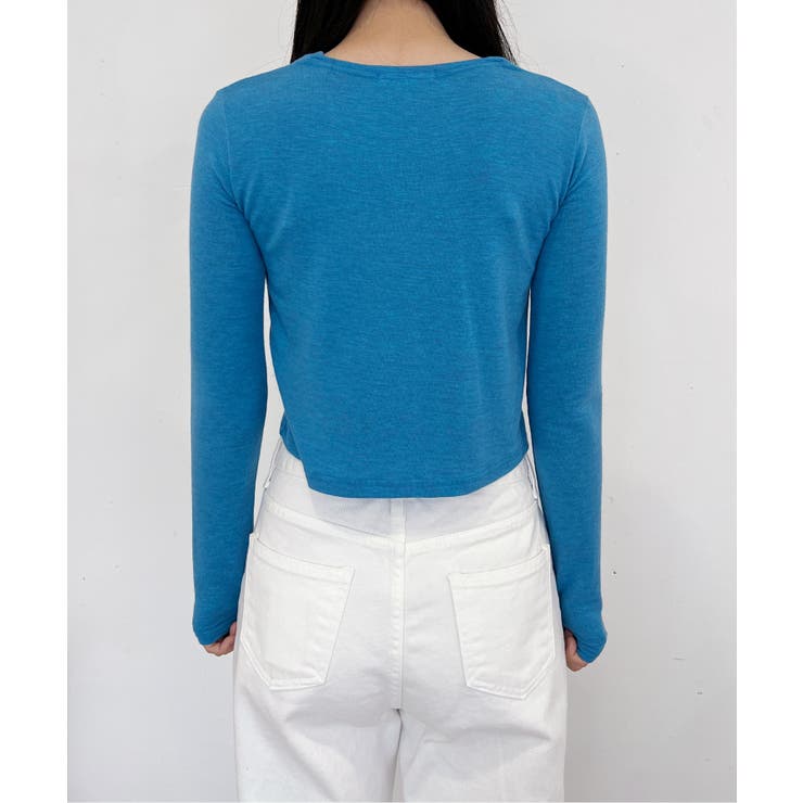 ユニークスリットポイント 長袖カーディガン | by muni:r | 詳細画像63 