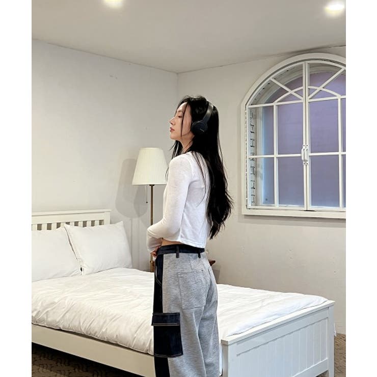 ユニークスリットポイント 長袖カーディガン | by muni:r | 詳細画像9 