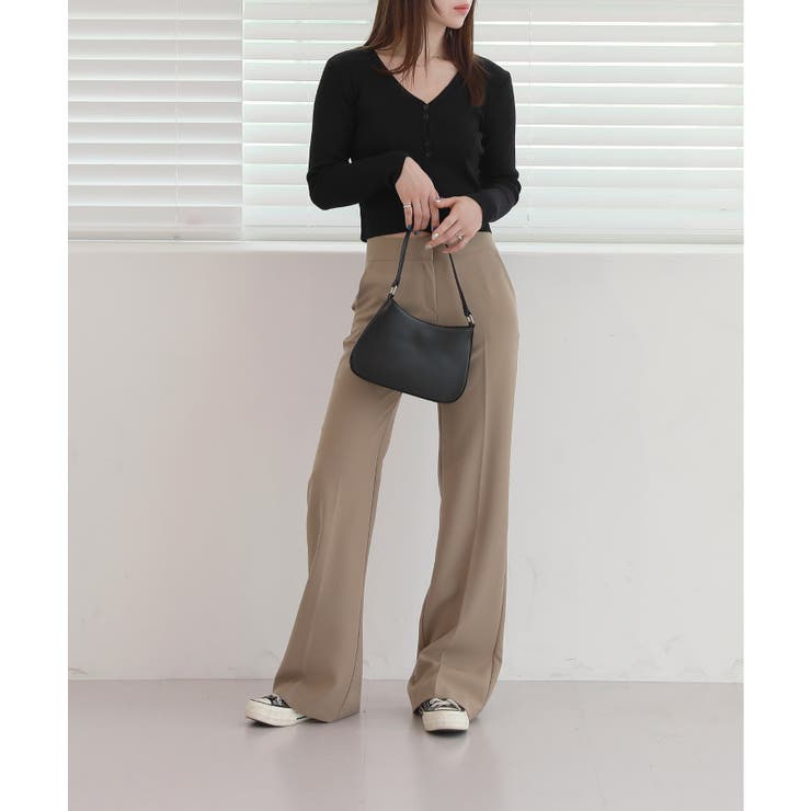 ベーシック リブ ダブル ボタンカーディガン | by muni:r | 詳細画像14 