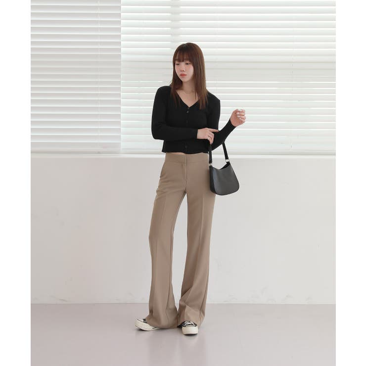 ベーシック リブ ダブル ボタンカーディガン | by muni:r | 詳細画像15 