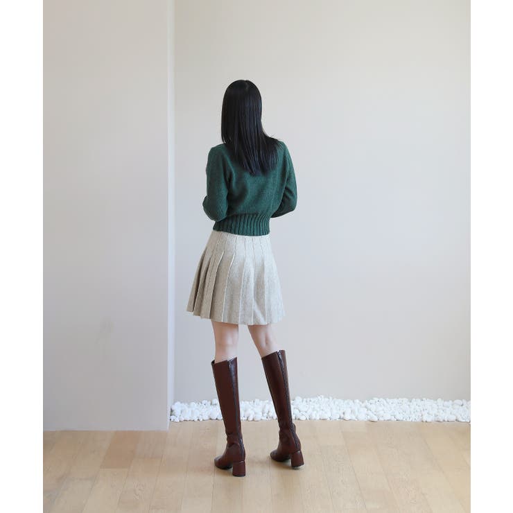 フラワー パターン ラブリー ニット | by muni:r | 詳細画像10 