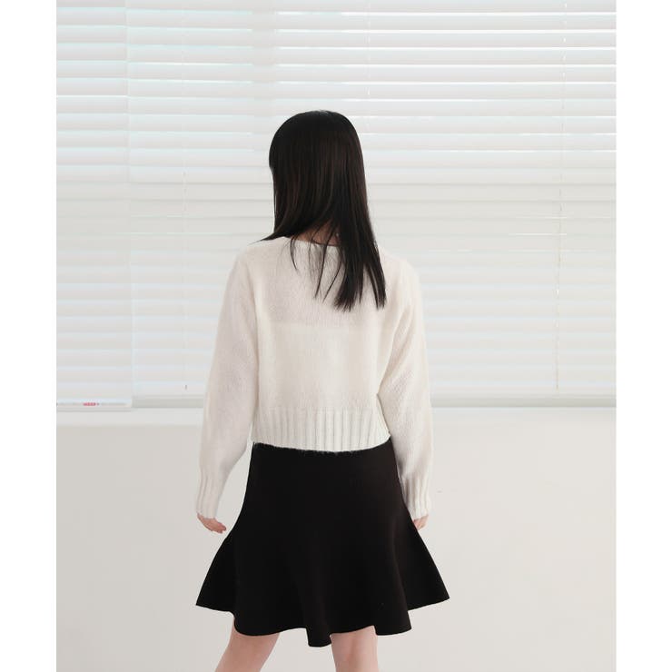 フラワー パターン ラブリー ニット | by muni:r | 詳細画像23 