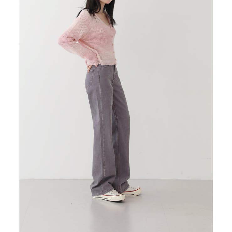 グラデーション 捺染 カーディガン ノースリーブSET | by muni:r | 詳細画像18 