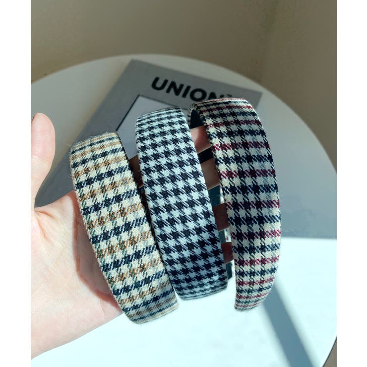 ハイティーン ムード ハウンド チェック ヘアバンド | by muni:r | 詳細画像10 