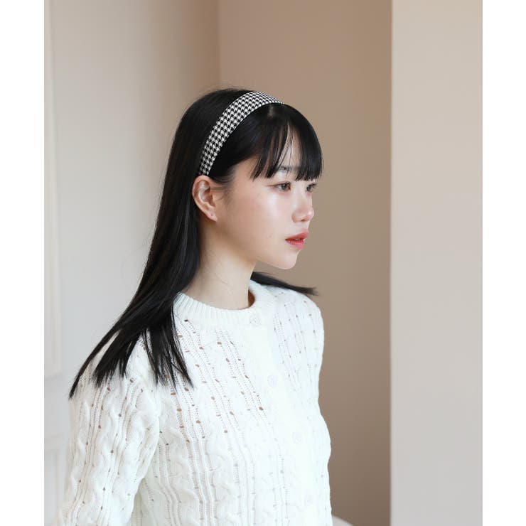 ハイティーン ムード ハウンド チェック ヘアバンド | by muni:r | 詳細画像11 