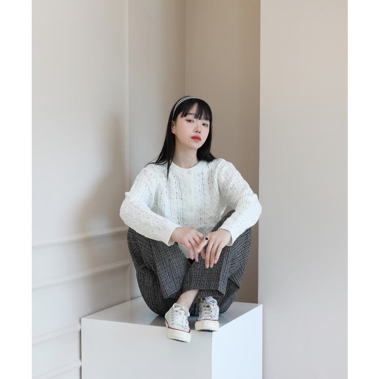 ハイティーン ムード ハウンド チェック ヘアバンド | by muni:r | 詳細画像3 